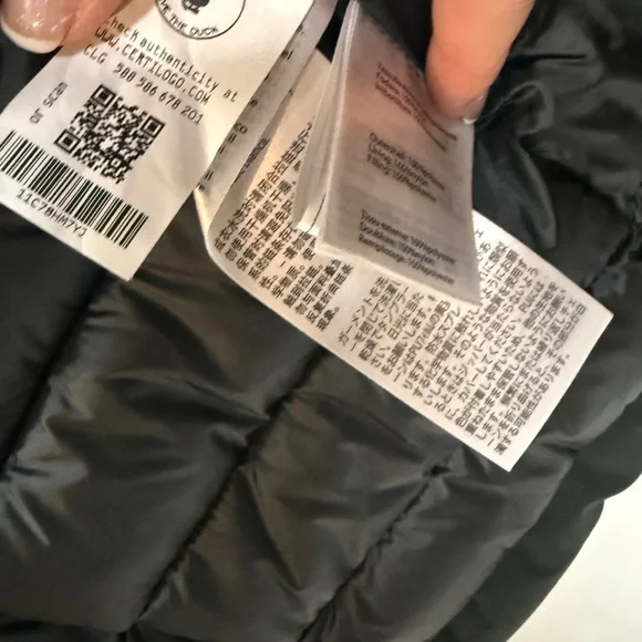 EUC Save the Duck rainy Matty jacket. Green black size 3 (Large) - Picture 5 of 10